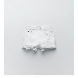 ZARA HIGH WAIST SHORTS